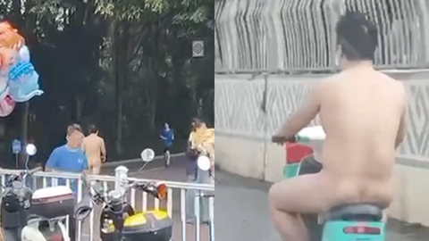 裸体游街