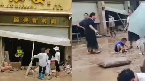 陕西洪水