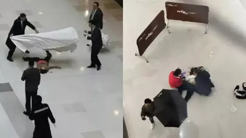 港汇跳楼