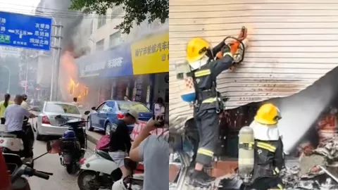 南宁望州南路火灾