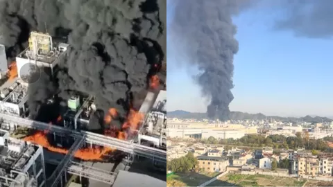 爆炸现场视频