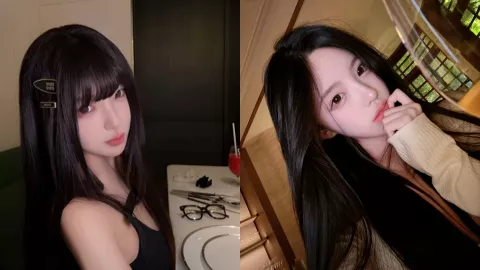 推特神颜少女