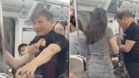 杭州地铁偷拍事件