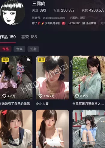 网红三露肉