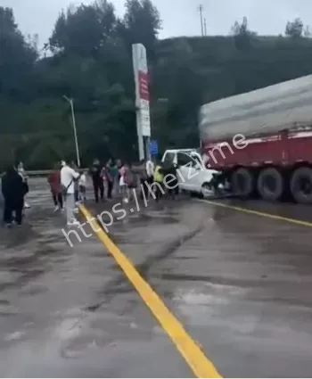 追尾货车