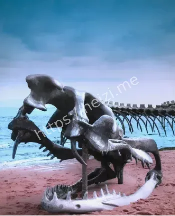 无鳞片海怪