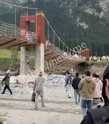 网红桥断裂