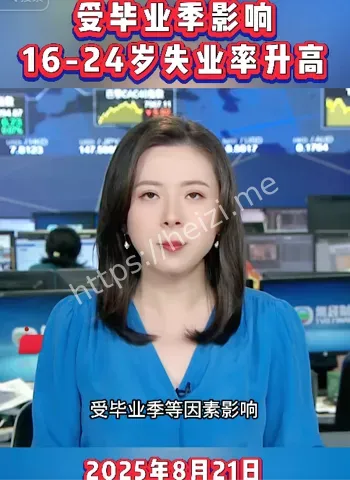 16至24岁失业率