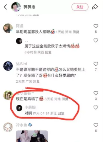 内娱当红女星