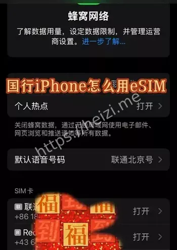 国行 eSIM