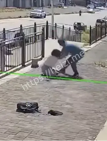 当街杀人现场