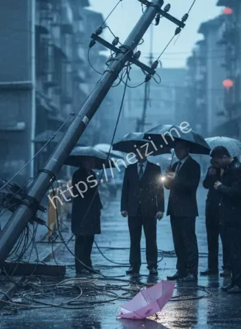 水泥杆事故