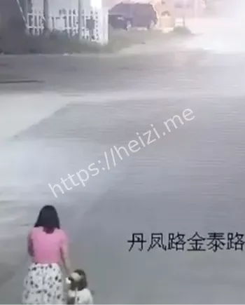 推车母女