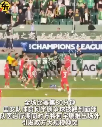 亚冠球迷投掷水瓶分析