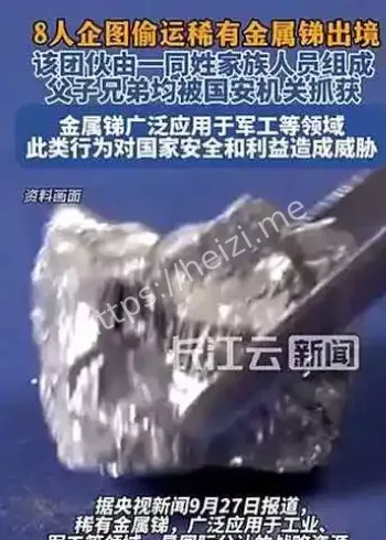 稀有金属走私