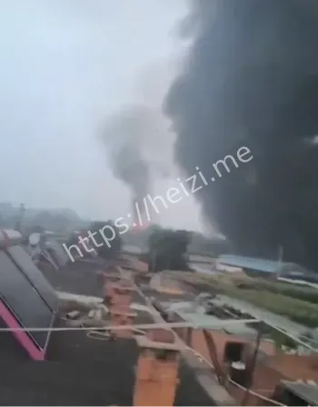 追尾油罐车