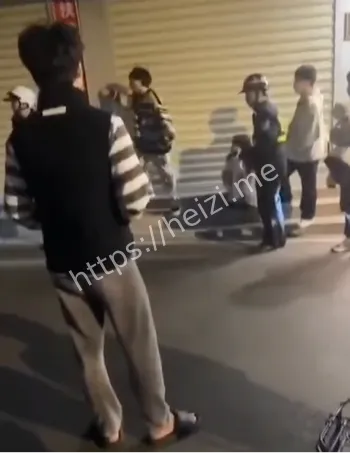 街头吵闹报警视频