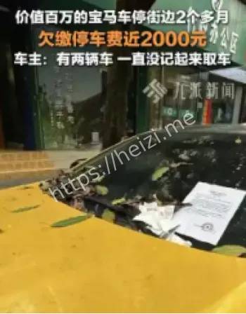 豪车长期停放