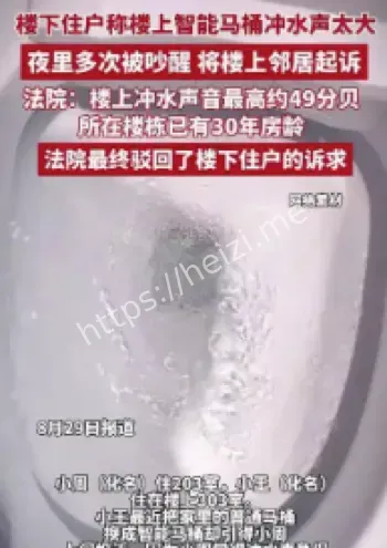 洪水噪音纠纷