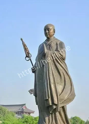 玄奘法师铜像青苔谣言