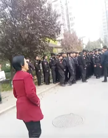 智能水表抗议
