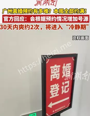 广州离婚预约