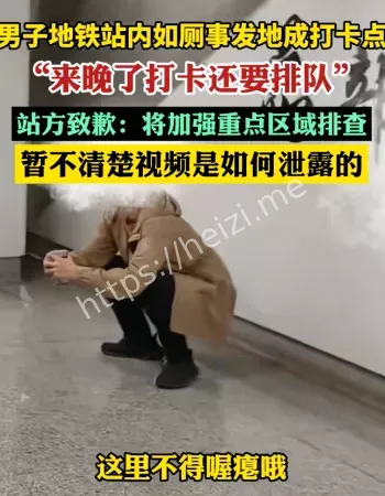 地铁站大便
