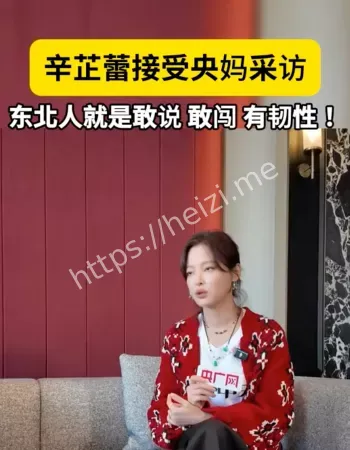 辛芷蕾说敢闯