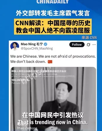 王毅霸气讲话