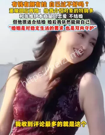 董璇回应再婚
