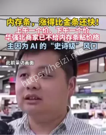 内存条涨幅