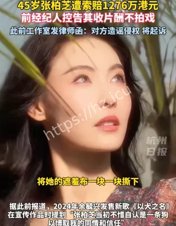 张柏芝被指控