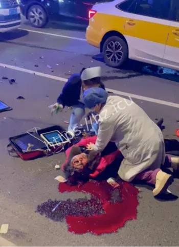 血腥车祸警示