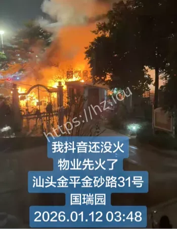 起火原因待查