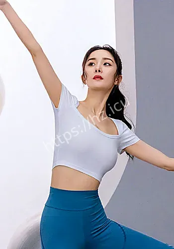 杨幂拍戏状态