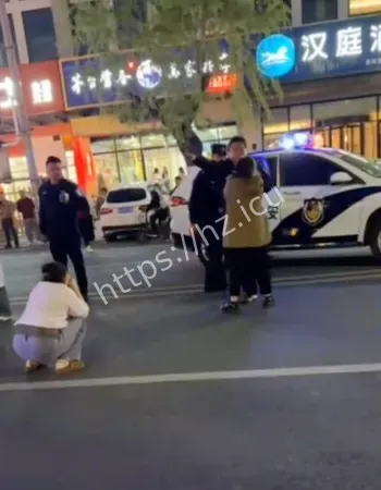 肇事者撞人后