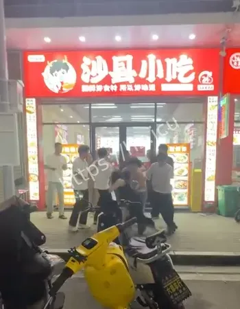 汕头街头大乱斗