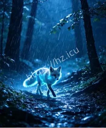 深山灵物夜间巡山