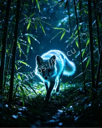 深山灵物夜间巡山