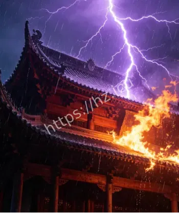 雷击异象民间传言辟谣